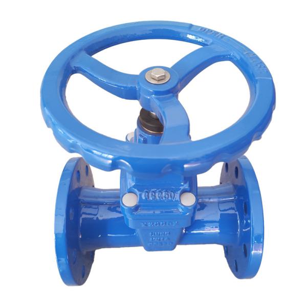 Quality DIN-F5 Potable Water Resilient Seated Gate Valves Handwheel/Square Cap/Gearbox for sale