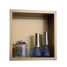 Buy cheap 12in Width Rectangle Chrome Niche Bathroom Cabinets For Vanity from wholesalers