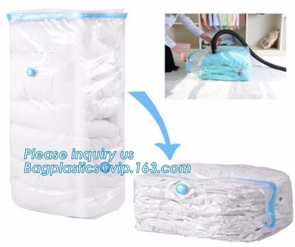 clothes storage vacuum box, vacuum storage bags big size space bag, plastic