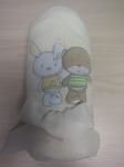 100% cotton woven terry fabric embroidered hooded baby towels