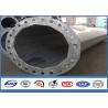 Buy cheap High Voltage Big Steel Tubular Pole Column in Transmission Line Post Hot Dip Galvanized from wholesalers