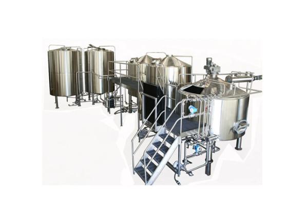 Buy cheap 10HL Semi - Auto Control 3 Vessel Brewing System 1000L Commercial Brew Kettles from wholesalers