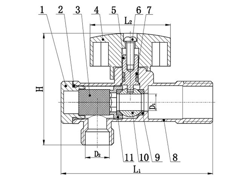 Chrome Plated Water Angle Valve Home Depot Square Angle Valve