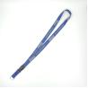 Buy cheap Blue Dye Sublimation Lanyard With Clip Cool Printing For Company Brand from wholesalers