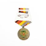 Two Toned Brass Medal Badges And Medals For Awards And Recognition Russian Style