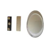 Metal Plastic Magnetic Name Holders Reusable With N35 Neodymium
