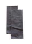 Yarn Dyed Cotton Kitchen Towel Tea Towel Cups Cushion Towel ,Gray with White