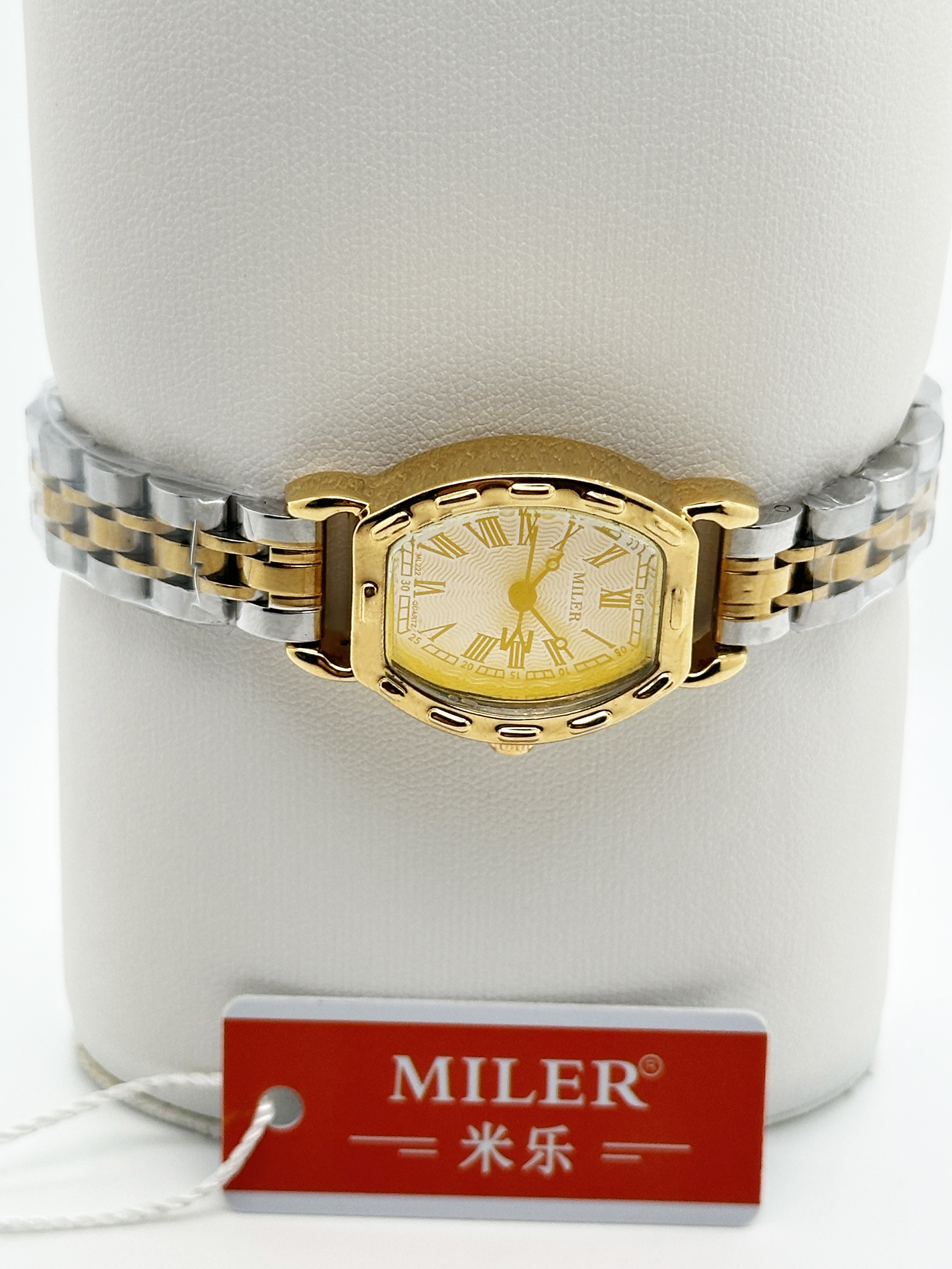 Custom Logo Quartz Wrist Watches Mixed With Gold And Silver
