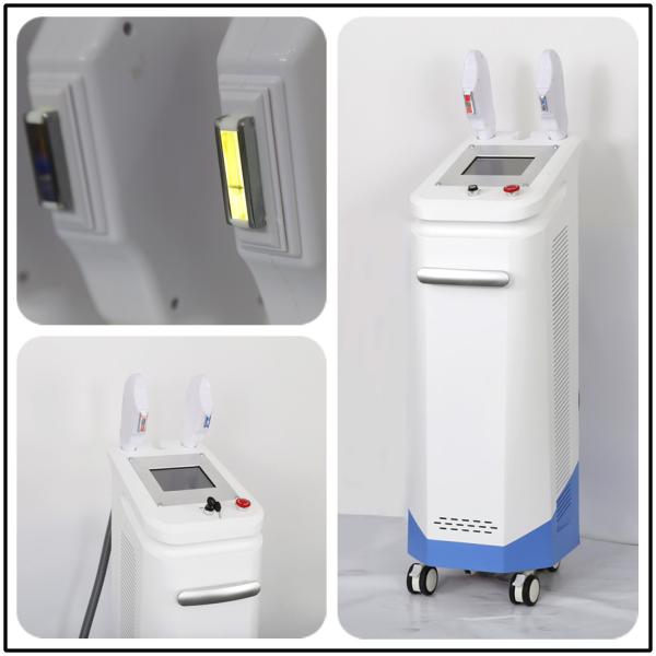 Buy cheap Promotion laser skin treatment ipl facial beauty machine professional 2 handpiece pain free hair removal SHR ipl machine from wholesalers
