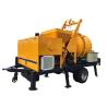 Buy cheap 30m3/h cement pumping machine portable lightweight mobile diesel concrete pump mixer from wholesalers