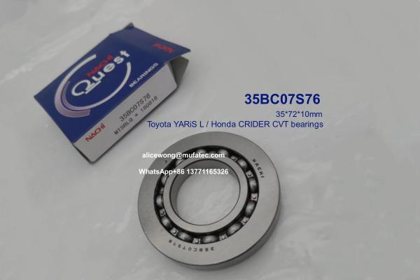 Buy cheap 35BC07S76 Honda Accord Inspire transmission part replacement bearings 35*72*10mm from wholesalers
