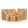 Buy cheap Antiwear Moistureproof Kraft Paper Gift Bags With Handles Multipurpose from wholesalers