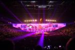 3D Holographic Projection System White Hologram Screen 80 Percent Transmittance