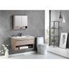 Buy cheap CAD Drawing Ceramic Bathroom Vanity Cabinet Wall Mounted from wholesalers