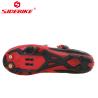 Buy cheap Red Mens SPD Mountain Bike Shoes Geometry Design Body High Pressure Resistance from wholesalers