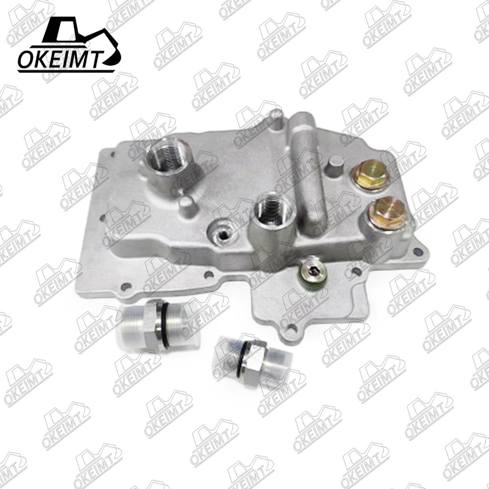 JCB Without Seat Oil Cooler Mechanical Cooler Cover Assy For Engine