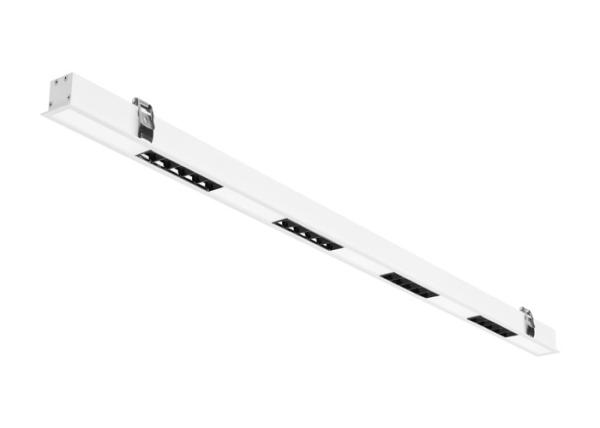Buy cheap 60Hz Recessed LED Linear Light White Or Black Color 2800lm 70 - 80lm/W from wholesalers