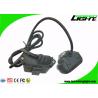 Buy cheap Dual Beam LED Mining Cap Lights 15000lux 10.4Ah Panasonic Battery Antistatic Matetial from wholesalers