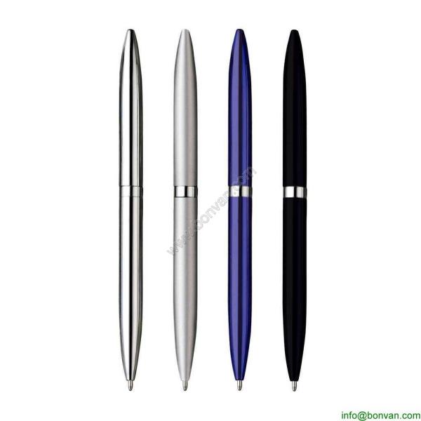 Buy cheap High quality no clip metal pen, without clip metal ball pen from wholesalers