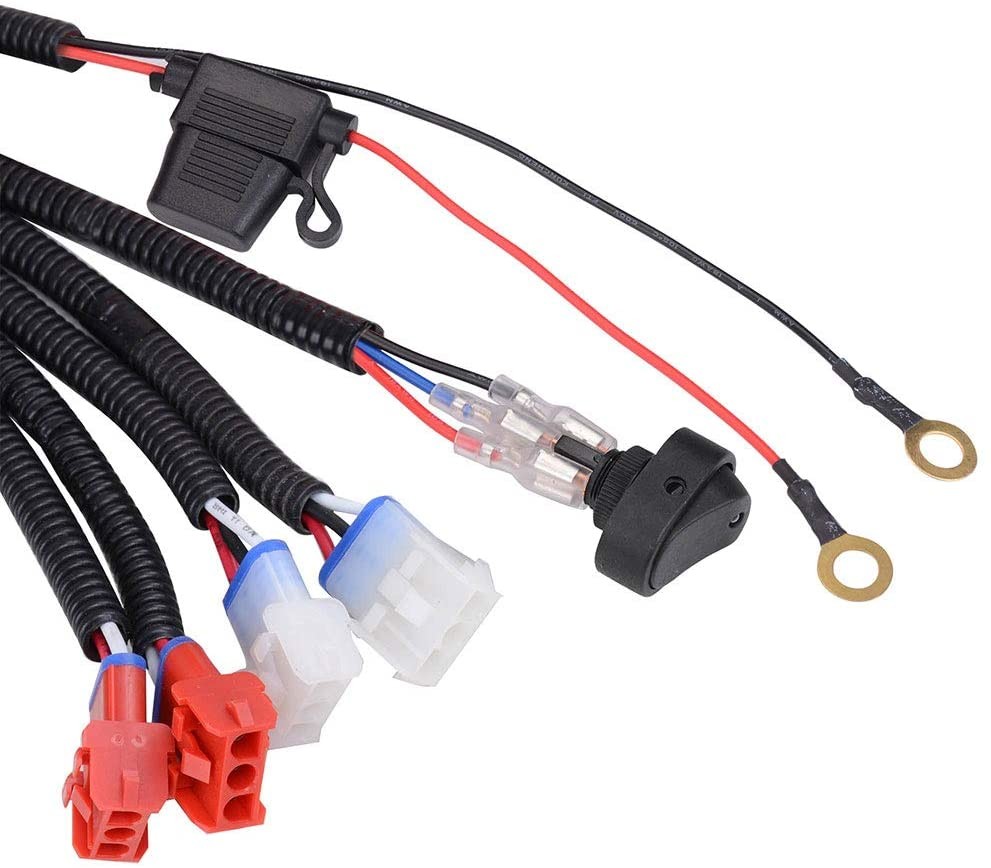 Club Car DS 1993-UP Model Halogen Golf Cart Headlights , DS Cart LED Tail Light Kit