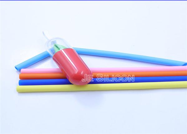 Buy cheap Colorful Environmental Food Grade Silicone Straws For Home Party Barware from wholesalers