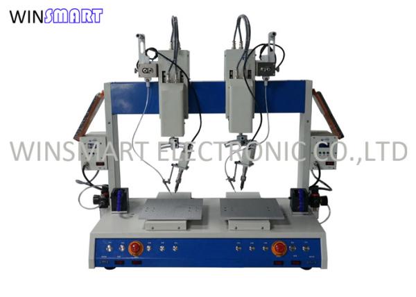 Buy cheap Dual Heads Automatic Soldering Robot , Smd Pcb Soldering Machine 220V 110V from wholesalers