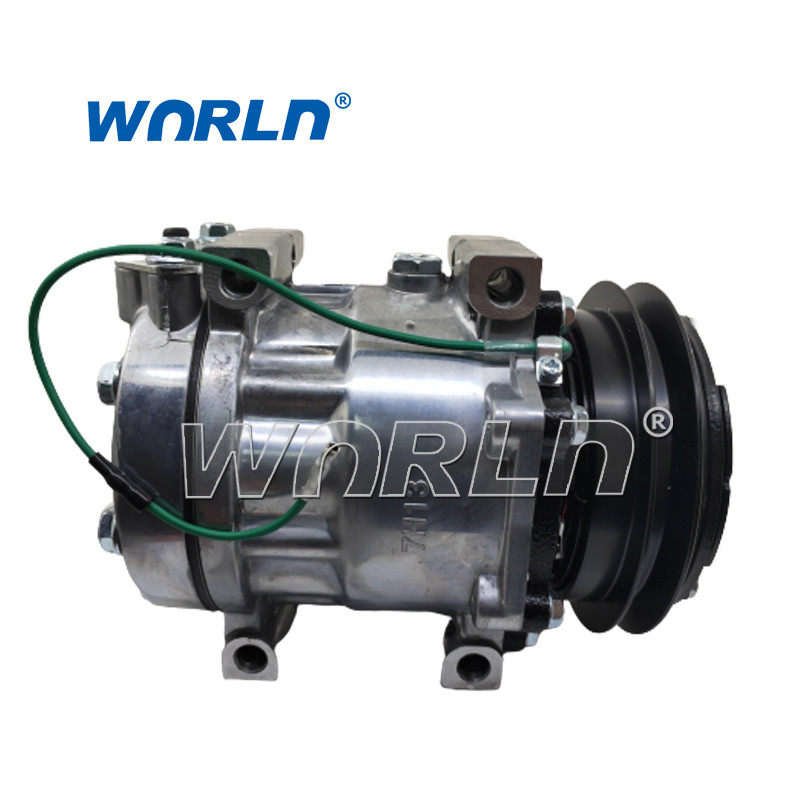 24V Truck AC Compressor For Caterpillar Kobelco SD7H138944 2298994 2298994 35067003 200G73 TDKR151300S