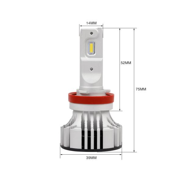 Buy cheap Single Beam 36W 6000LM Cree F2 Car LED Headlight Bulb from wholesalers