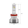 Buy cheap Single Beam 36W 6000LM Cree F2 Car LED Headlight Bulb from wholesalers