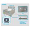 Buy cheap Anti Rust Heavy Duty Induction Cooker , Restaurant Wok Burner Single from wholesalers