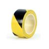Buy cheap 50mm Stripe Floor PVC Warning Tape Black Yellow Insulation Tape For Pipe Plastic from wholesalers