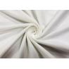 Buy cheap 210GSM Weight Brushed Knit Fabric 82% Polyester Warp Knitting White Color from wholesalers