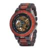 Buy cheap Japanese 47.9mm Wooden Mechanical Watch 3BAR Luminous Swiss Wood from wholesalers