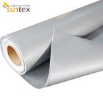 Silicone Coated Fiberglass Fabric With Excellent Abrasion And Corrosion