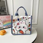 Winnie The Pooh Rubber Stamp Shopping Bag Kiki Titi Cartoon Shoulder Canvas