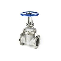 Buy cheap DIN CF8 CF8m Stainless Steel Gate Valve Flange Type For Flow Control product