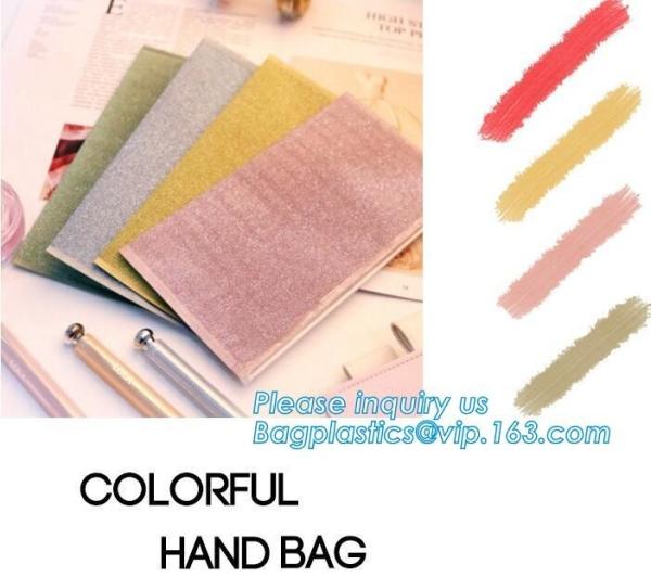 Buy cheap pencil handbags, makeup bags, School office supplies handle zipper file document bag,creative cartoon transparent froste from wholesalers
