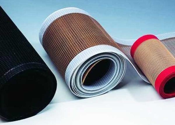 Buy cheap Brown Mesh PTFE Fiberglass Sealing Belt from wholesalers