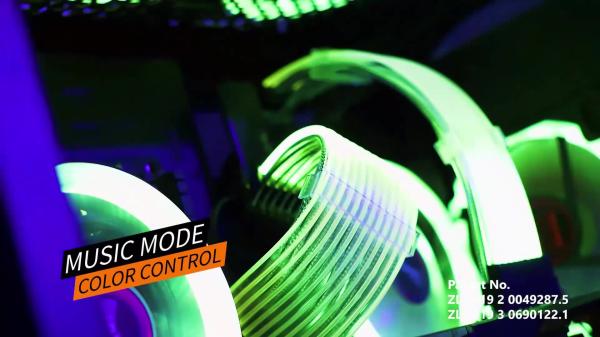 Quality Computer Case Gaming RGB Cable 24pin RGB Synchronization Extension Cable Male to Female Connector For  Computer Gaming Case for sale