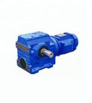 ODM Worm Heli Worm Gearbox Reducer Units Hollow Shaft Heavy Load S37 S67 S97
