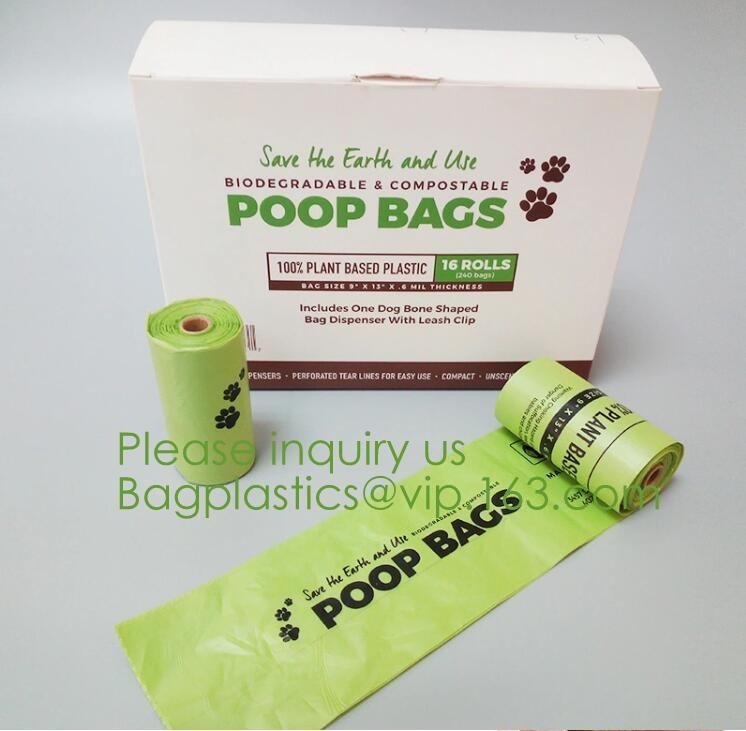 100% Eco-friendly Material Certified PLA Compostable Bag,Corn Starch T Shirt Bag Meet EN13432 BPI Biodegradable And Comp