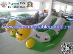 Double Tubes Kids Inflatable Water Park , Indoor Inflatable Water Seesaw