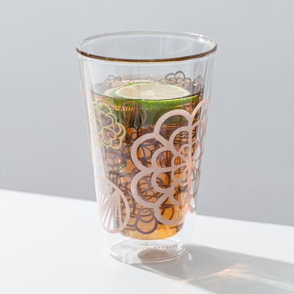 Buy cheap 9oz Clear Double Wall Borosilicate Glass Tumbler Coffee Cup 260ml Mouth Blown from wholesalers
