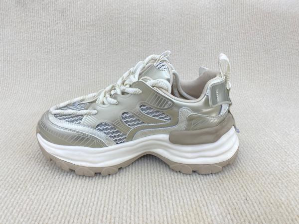 Buy cheap Golden Women Sneakers Authentic Leather Women'S Lace Up Sneakers from wholesalers