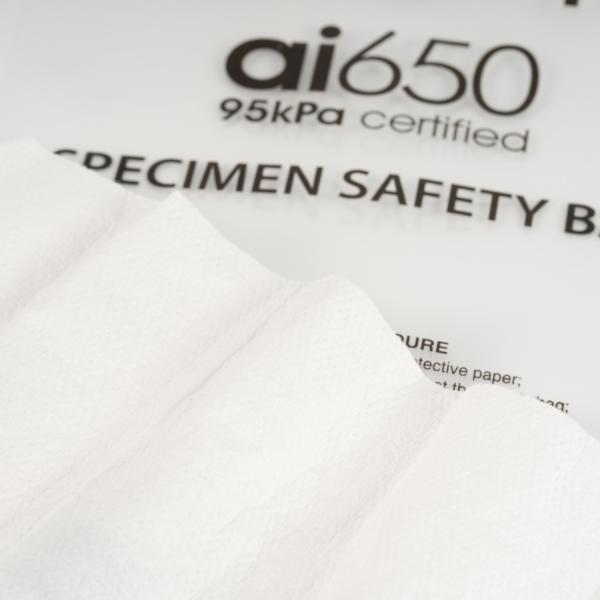 Buy cheap 95kPa Medical Specimen Bags IATA Approved For Air Transport Of Liquids from wholesalers