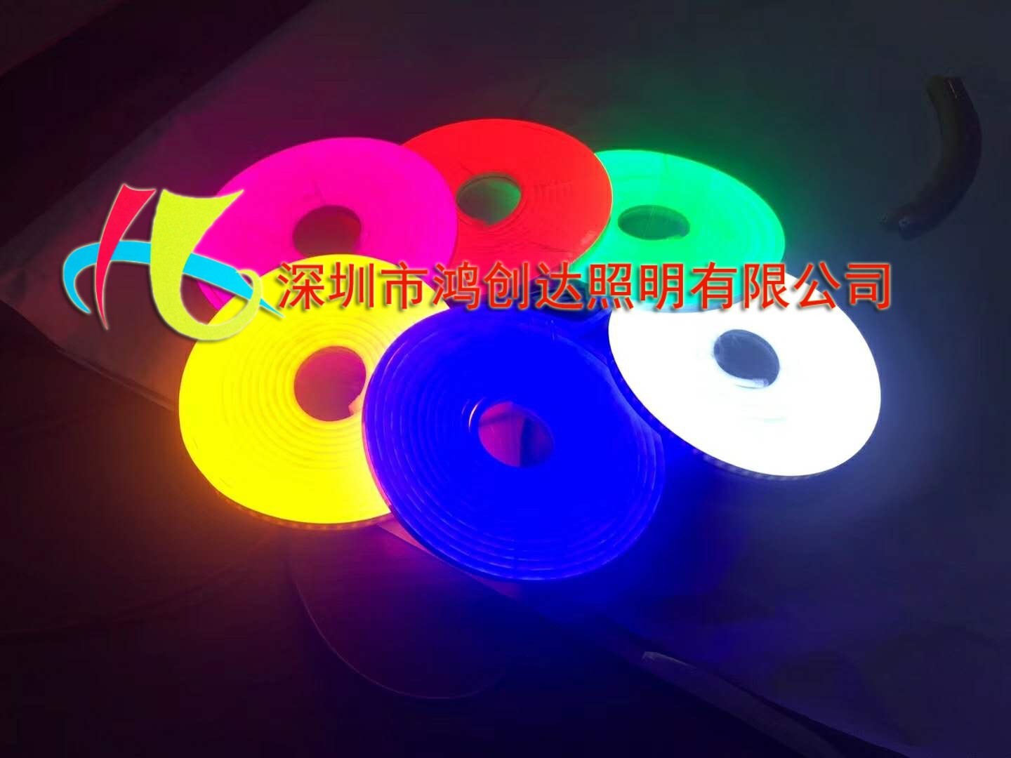 12v Flexible LED Strip Lights With 2.5cm 1cm Cuttable Neon Rope Light