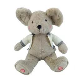 Buy cheap Custom High Quality Kids Play Soft Toy Mouse Stuffed Plush Animal Electronic Music Toys from wholesalers
