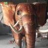 Buy cheap Mall Decoration Custom Made Animatronics Fiberglass Elephant Statue 4.5 meters from wholesalers