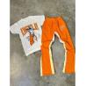 Buy cheap Unisex Cotton Sweatsuit Set Oversized Custom Tracksuit For Men from wholesalers
