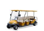 Electric Powered 12 Seater Golf Cart Shuttle Car For Reception , Tourist